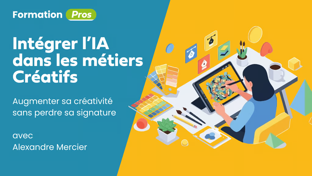 Intégrer l'IA dans les métiers créatifs : Augmenter sa créativité sans perdre sa signature